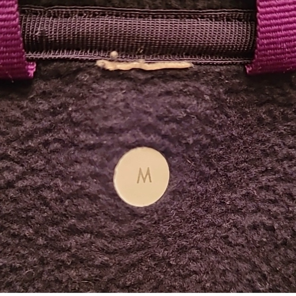 lululemon athletica Black Bomber Jacket with Gray Sleeves - Picture 8 of 8
